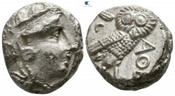 Attica. Athens circa 355-294 BC. Tetradrachm AR