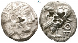 Attica. Athens circa 350-294 BC. Eastern imitation. Tetradrachm AR