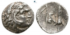 Asia Minor. Uncertain mint circa 300-200 BC. Obol AR