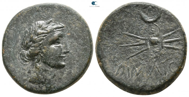 Pontos. Aemilion (or Haemilion) circa 100-0 BC. 
Bronze Æ

22mm., 7,33g.

L...