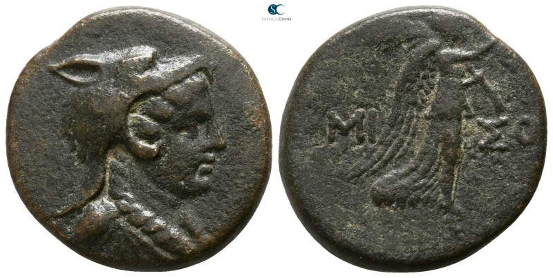 Pontos. Amisos. Time of Mithradates VI Eupator 95-90 BC. 
Bronze Æ

21mm., 6,...
