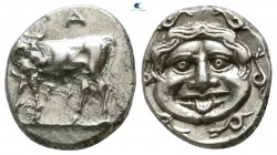 Mysia. Parion 400-300 BC. Hemidrachm AR