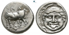 Mysia. Parion 400-300 BC. Hemidrachm AR