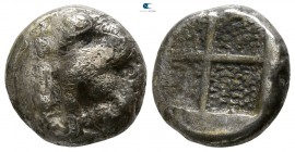 Islands off Ionia. Chios 400-380 BC. Drachm AR