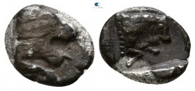 Caria. Chersonesos 500-480 BC. Tritetartemorion AR