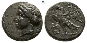 Caria. Halikarnassos  circa 350-200 BC. Bronze Æ