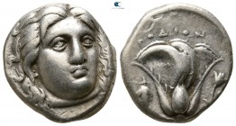 Islands off Caria. Rhodos circa 305-275 BC. Didrachm AR
