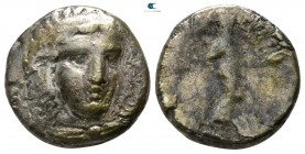 Satraps of Caria. Maussollos 377-352 BC. Drachm AR