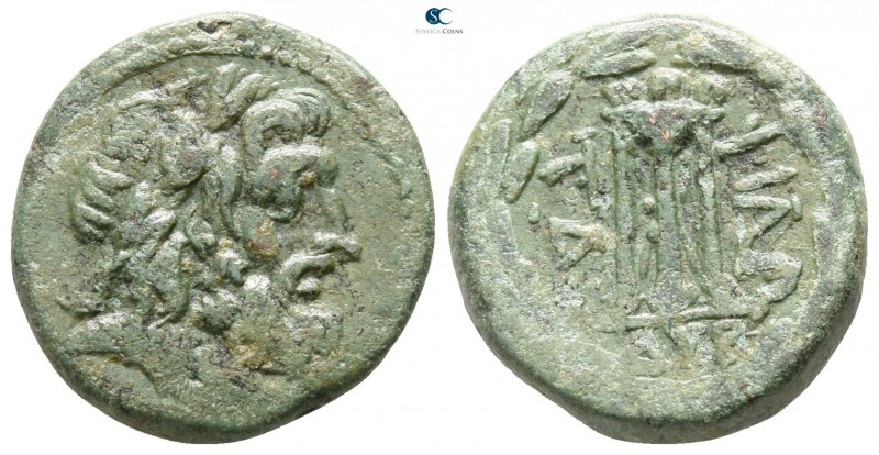 Lydia. Philadelphia circa 200 BC. 
Bronze Æ

15mm., 4,26g.

Laureate head o...