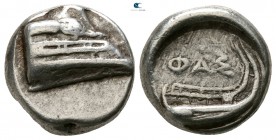 Lycia. Phaselis circa 500-440 BC. 1/3 Stater AR