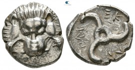 Dynasts of Lycia. Uncertain mint. Perikles 380-360 BC. 1/3 Stater AR