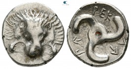Dynasts of Lycia. Uncertain mint. Perikles 380-360 BC. 1/3 Stater AR