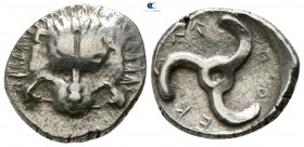 Dynasts of Lycia. Uncertain mint. Perikles 380-360 BC. 1/3 Stater AR