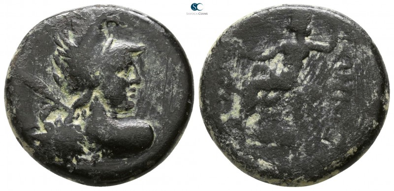 Lycaonia. Eikonion. Uncertain magistrate circa 100-1 BC. 
Bronze Æ

18mm., 5,...
