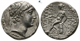Seleukid Kingdom. Antioch. Demetrios II Nikator, 2nd reign. 129-125 BC. Drachm AR