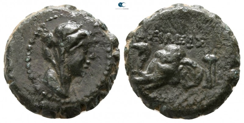 Seleukid Kingdom. Antioch. Antiochos IV Epiphanes AD 38-72. 
Bronze Æ

13mm.,...