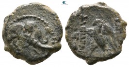 Seleukid Kingdom. Apameia on the Orontes. Alexander II Zabinas 128-123 BC. Bronze Æ