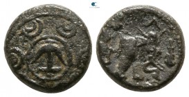 Seleukid Kingdom. Uncertain mint. Antiochos I Soter 281-261 BC. Half Chalkous Æ