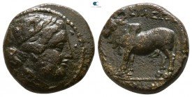 Seleukid Kingdom. ΔΕΛ mint, associated with Antioch. Seleukos II Kallinikos 246-226 BC. Bronze Æ