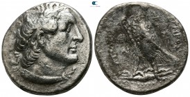 Ptolemaic Kingdom of Egypt. Uncertain mint. Ptolemy II Philadelphοs 281-246 BC. Tetradrachm AR