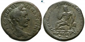 Moesia Inferior. Nikopolis ad Istrum. Macrinus AD 217-218. ΣΤΑΤΙΟΣ ΛΟΝΓΙΝΟΣ (Statius Longinus), magistrate. Bronze Æ