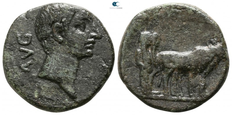 Macedon. Philippi. Augustus 27 BC-AD 14. 
Bronze Æ

18mm., 4,21g.

AVG Bare...