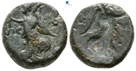 Macedon. Philippi. Pseudo-autonomous issue circa AD 50. Bronze Æ, brockage
