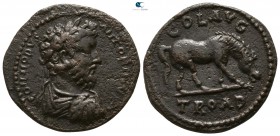 Troas. Alexandreia. Commodus AD 180-192. Struck circa AD 184-192. Bronze Æ