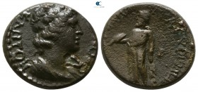 Lydia. Daldis . Pseudo-autonomous issue AD 69-79. Time of Vespasian; ΤΙ- ΦΛΑ- ΥΛΑ- (Ti- Fla- Hyla-), magistrate. Bronze Æ