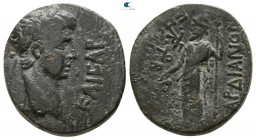 Lydia. Sardeis . Nero AD 54-68. Circa AD 60. ΜΙΝΔΙΟΣ (Mindios), magistrate. Bronze Æ