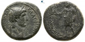 Phrygia. Aizanis . Claudius AD 41-54. ΚΛΑΥΔΙΟΣ ΙΕΡΑΞ (Claudius Hierax), magistrate. Bronze Æ