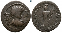 Phrygia. Philomelion  . Geta as Caesar AD 197-209. Bronze Æ