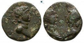 Mysia. Kyzikos. Britannicus with Antonia and Octavia AD 41-55. Bronze Æ