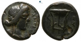 Seleucis and Pieria. Antioch. Pseudo-autonomous issue AD 161-169. Time of Marcus Aurelius and Lucius Verus; Dated Caesarean Era 212(?)=AD 163/4. Dicha...