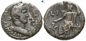 Egypt. Alexandria. Hadrian AD 117-138. Dated RY 18=AD 133/4. Billon-Tetradrachm