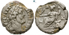 Egypt. Alexandria. Antoninus Pius AD 138-161. Dated RY 22=AD 158/9. Billon-Tetradrachm