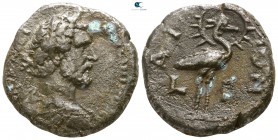 Egypt. Alexandria. Antoninus Pius AD 138-161. Dated Year RY 2=AD 138/9. Billon-Tetradrachm