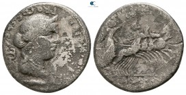 C. Annius T. F. T. N. and L. Fabius L. F. Hisoaniensis 82-81 BC. Mint in northern Italy or Spain. Denarius AR