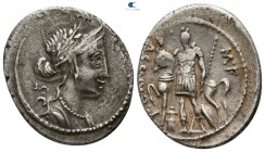 P. Licinius Crassus M.f 55 BC. Rome. Denarius AR