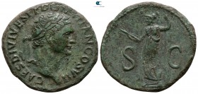 Domitian as Caesar AD 69-81. Struck under Titus, AD 80-81. Rome. As Æ