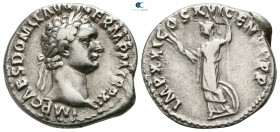 Domitian AD 81-96. Struck AD 92. Rome. Denarius AR
