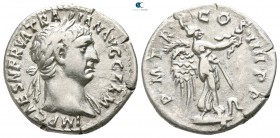 Trajan AD 98-117. Struck AD 101/2. Rome. Denarius AR
