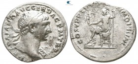 Trajan AD 98-117. Struck AD 108-109. Rome. Denarius AR