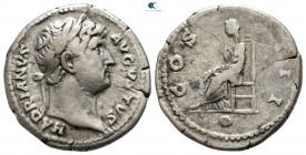 Hadrian AD 117-138. Struck AD 128. Rome. Denarius AR