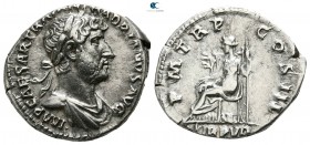 Hadrian AD 117-138. Struck AD 123. Rome. Denarius AR