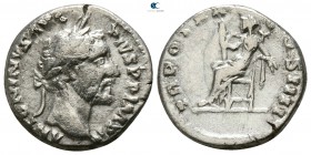 Antoninus Pius AD 138-161. Struck AD 156-7. Rome. Denarius AR