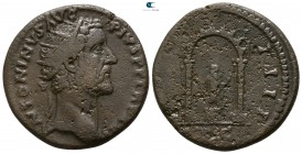 Antoninus Pius AD 138-161. Struck AD 158-159. Rome. Dupondius Æ