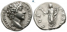 Marcus Aurelius as Caesar AD 139-161. Struck AD 145-147. Rome. Denarius AR