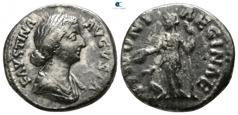 Faustina II AD 147-175. Rome
Denarius AR

17mm., 3,02g.

FAVSTINA AVGVSTA, ...