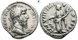 Lucius Verus AD 161-169. Struck  AD 167-168. Rome. Denarius AR